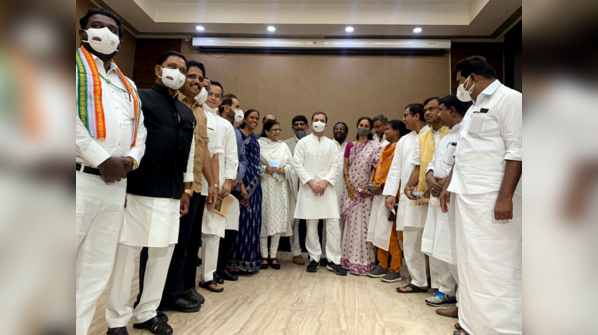 Rahul Gandhi's 'breakfast' meeting
