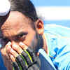 Debutant Hardik reacts after loss