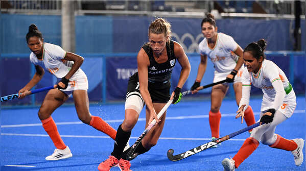 India lose to Argentina in semis