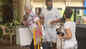 Kim Sharma spotted with Leander Paes at Lilavati hospital
