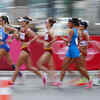 Disappointing show by women race walkers