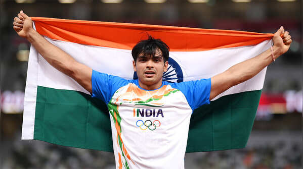 Neeraj wins gold in style