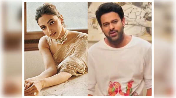 Prabhas and Deepika Padukone