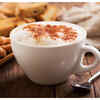 ​Foaming milk for latte