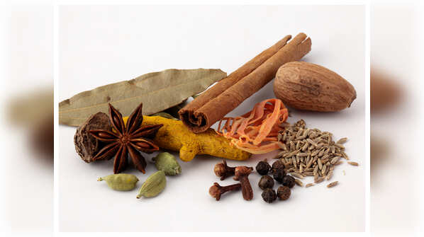Toasting spices