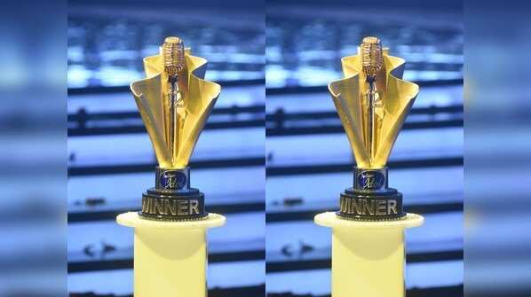 Golden trophy