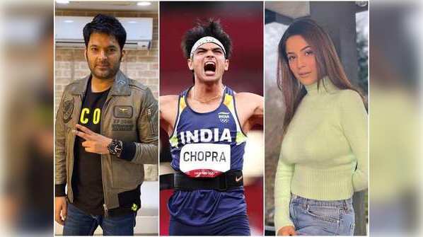 TV celebs' reaction to Neeraj Chopra's Olympic win