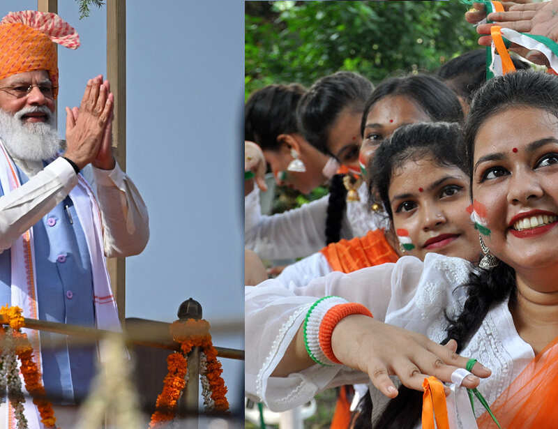 Best pictures from 75th Independence Day celebrations across India