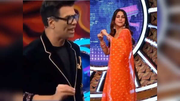 Shehnaaz' banter with Karan Johar