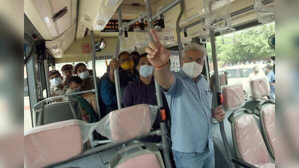 Newly inducted AC buses