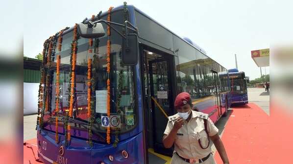 Newly inducted AC buses