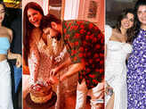 From Janhvi Kapoor’s crop top to Shanaya Kapoor’s slit dress, celebs turn heads at Rhea Kapoor & Karan Boolani’s wedding party