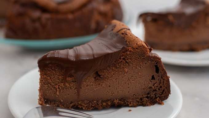 No-Bake Chocolate Cheesecake