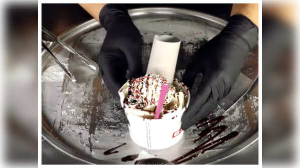 Toilet Roll Ice cream
