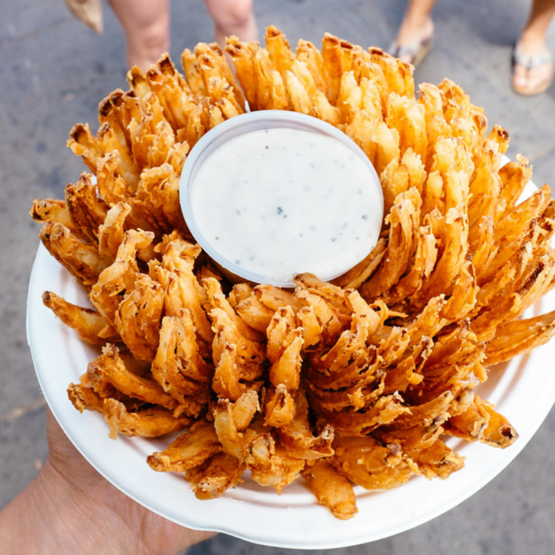 Mob — Best Blooming Onion Recipe — How To Make A Blooming Onion