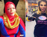 From workout pictures to her new look as desi spider-woman, Rakhi Sawant surely proves to be a 'Drama Queen'