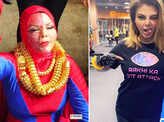 From workout pictures to her new look as desi spider-woman, Rakhi Sawant surely proves to be a 'Drama Queen'