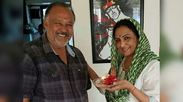 Alok Nath and Vineeta Malik