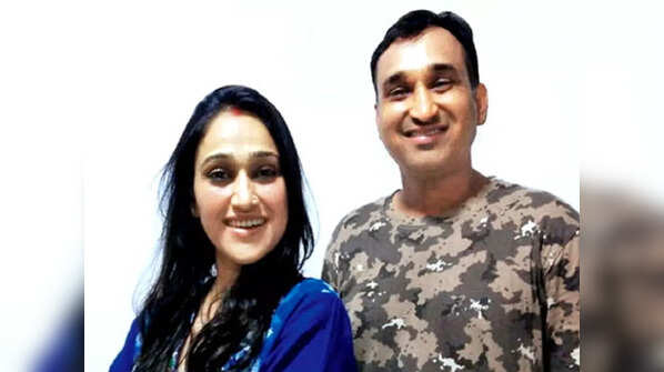 Disha Vakani and Mayur Vakani
