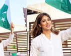 Pictures of Pakistani actress Mehwish Hayat go viral after she got trolled for her inner clothing