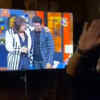 The Kapil Sharma Show episode in the background