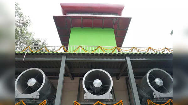 India's first smog tower in Delhi