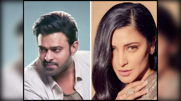 Prabhas and Shruti Haasan
