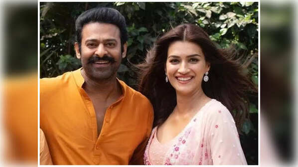 Prabhas and Kriti Sanon