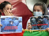 Afghan nationals protest at UNHCR office in Delhi