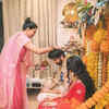 Sushmita blesses the parents-to-be