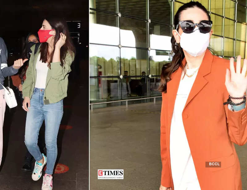 #ETimesSnapped: From Sara-Radhika to Karisma Kapoor, paparazzi pictures of your favourite celebs