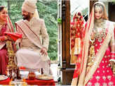 Something old, something borrowed! Beautiful celeb brides who chose their mother's outfit & jewellery for their wedding day
