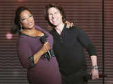 Stars on Oprah's last show