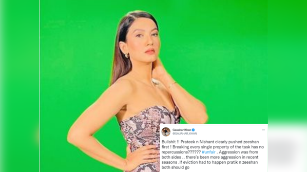 Gauahar says 'Pratik should also go'