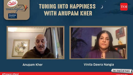 Tuning in happiness with Anupam Kher