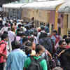 Crowded platform