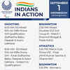 India's schedule on September 1
