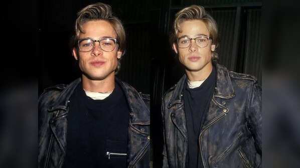 Long hair with quiff