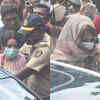 Shehnaaz Gill and his mother’s arrival at the crematorium