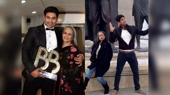 Heartwarming pictures of Sidharth Shukla's happy and playful bond with his mother Rita will make you emotional