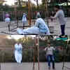 Moments with his mother