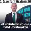 Article image for: Days of unilateralism are over: EAM Jaishankar