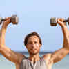 ​Biceps curl to reverse shoulder press