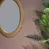 Do not keep the mirror directly facing bed