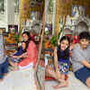 ​Namrata Shirodkar, Gautam Ghattamaneni and Sitara