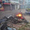 Article image for: Photos from <i class="tbold">agartala</i>: CPM offices vandalised, vehicles set on fire