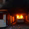 Article image for: Photos from <i class="tbold">agartala</i>: CPM offices vandalised, vehicles set on fire
