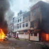 Article image for: Photos from <i class="tbold">agartala</i>: CPM offices vandalised, vehicles set on fire