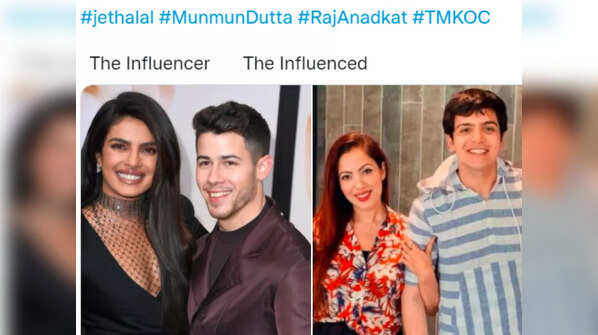 Comparing Raj and Munmun to Priyanka and Nick
