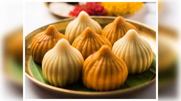 Lord Ganesha and Modaks